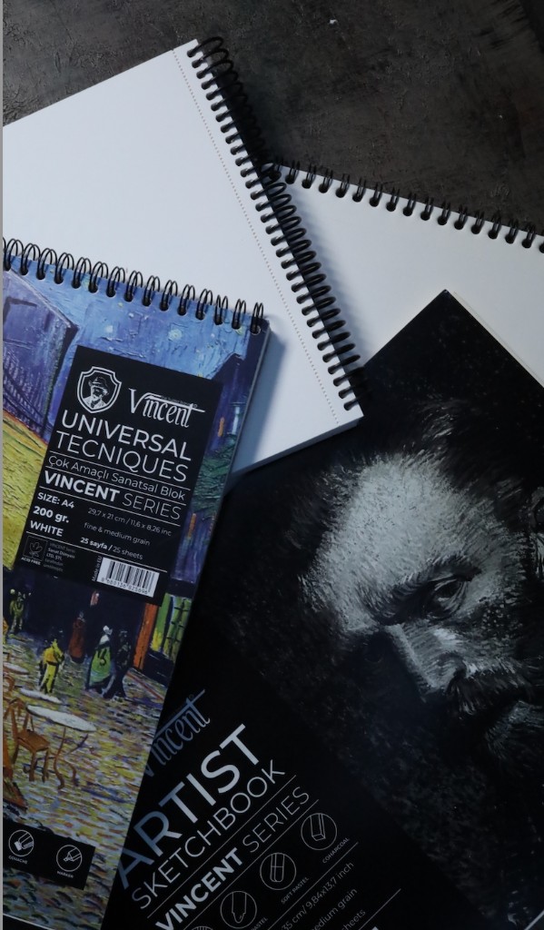 Vincent kağıt ve defter serileri