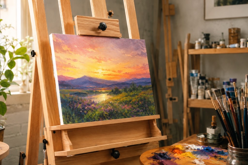 Vincent By Artist şövale